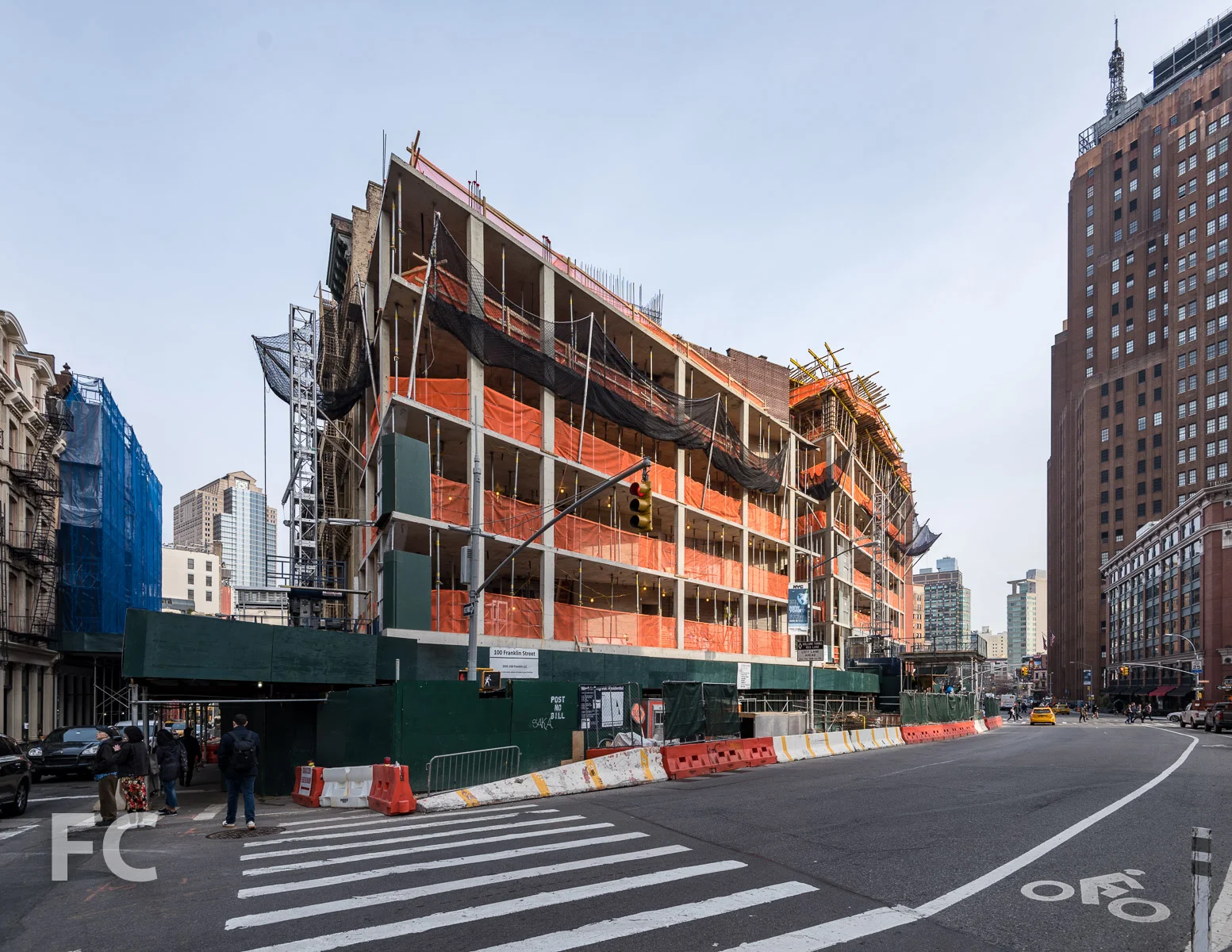 Southeast corner from 6th Avenue.