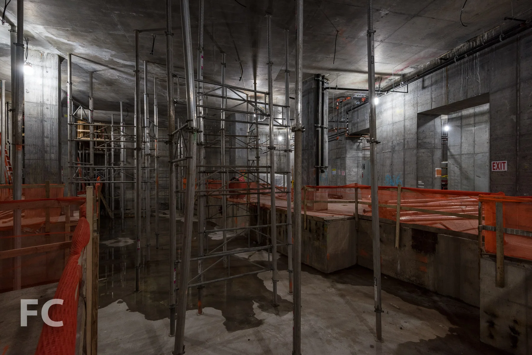 Future indoor pool area.