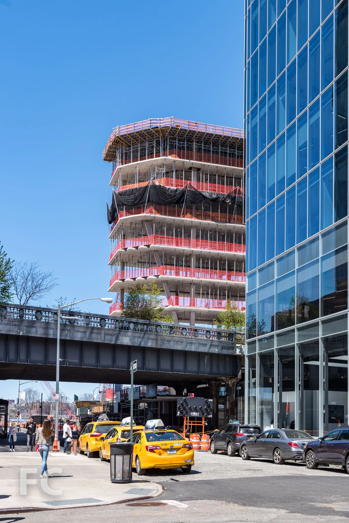 Southeast corner from Washington Street.