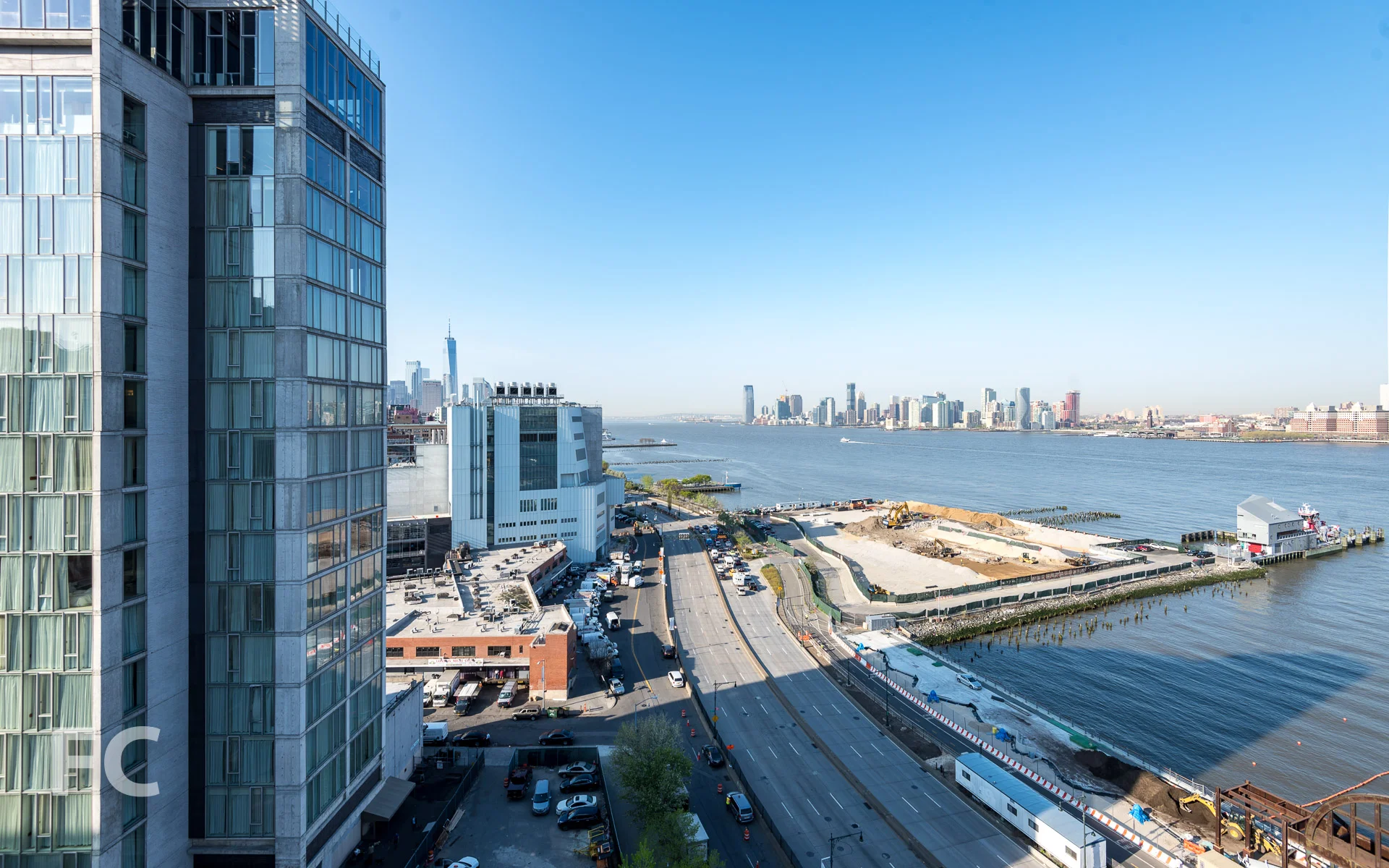 View south from the 10th floor.
