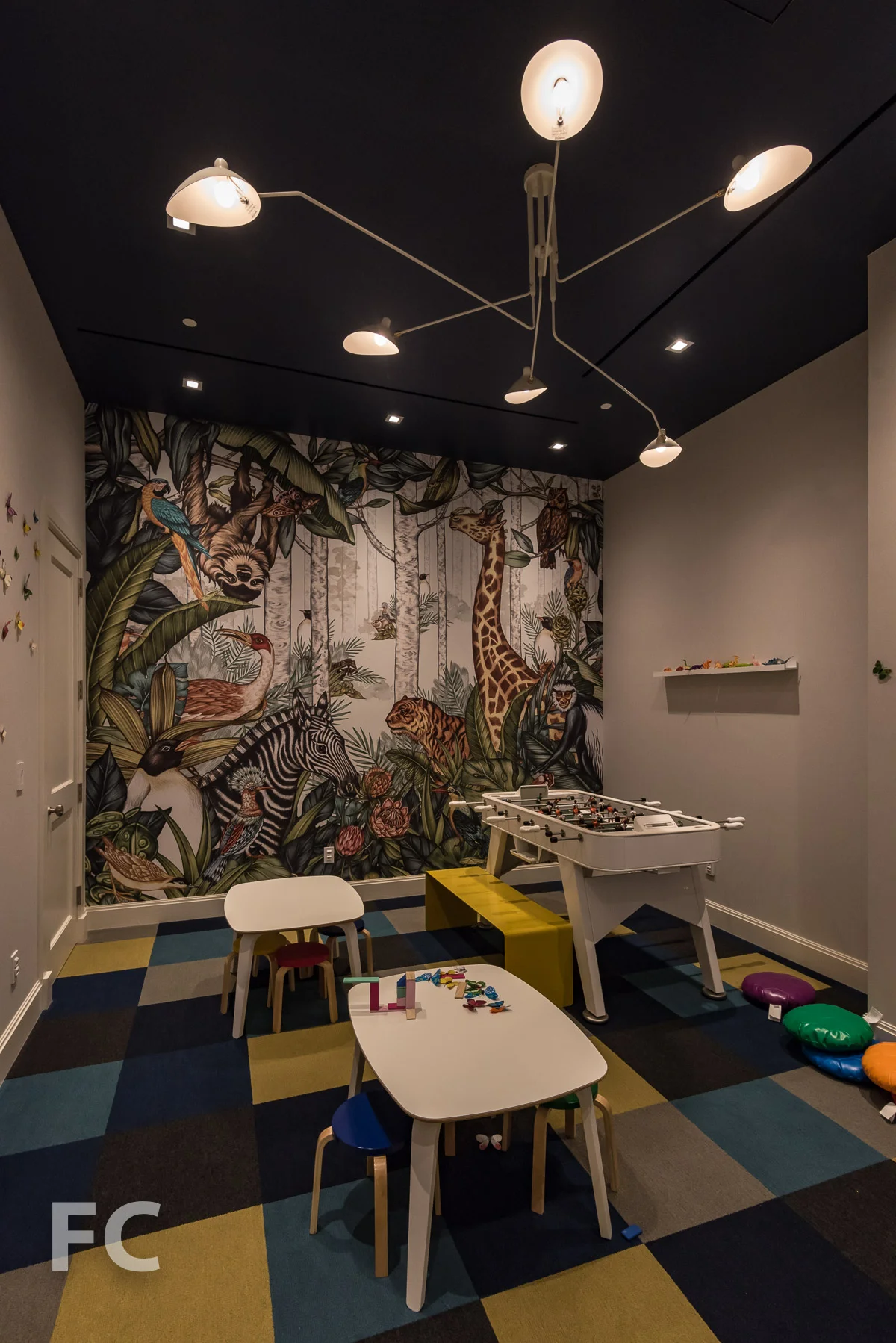 Children's playroom.