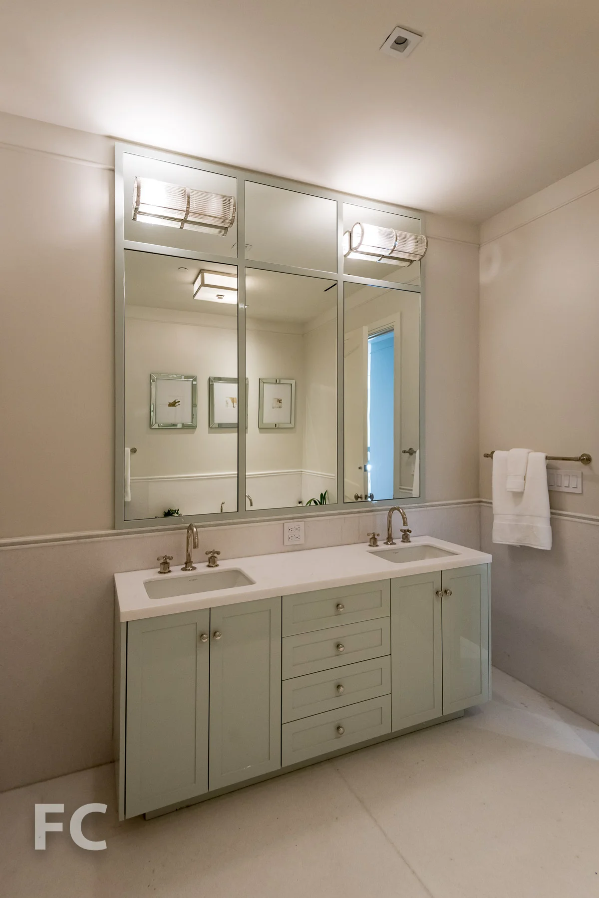 Master bathroom.