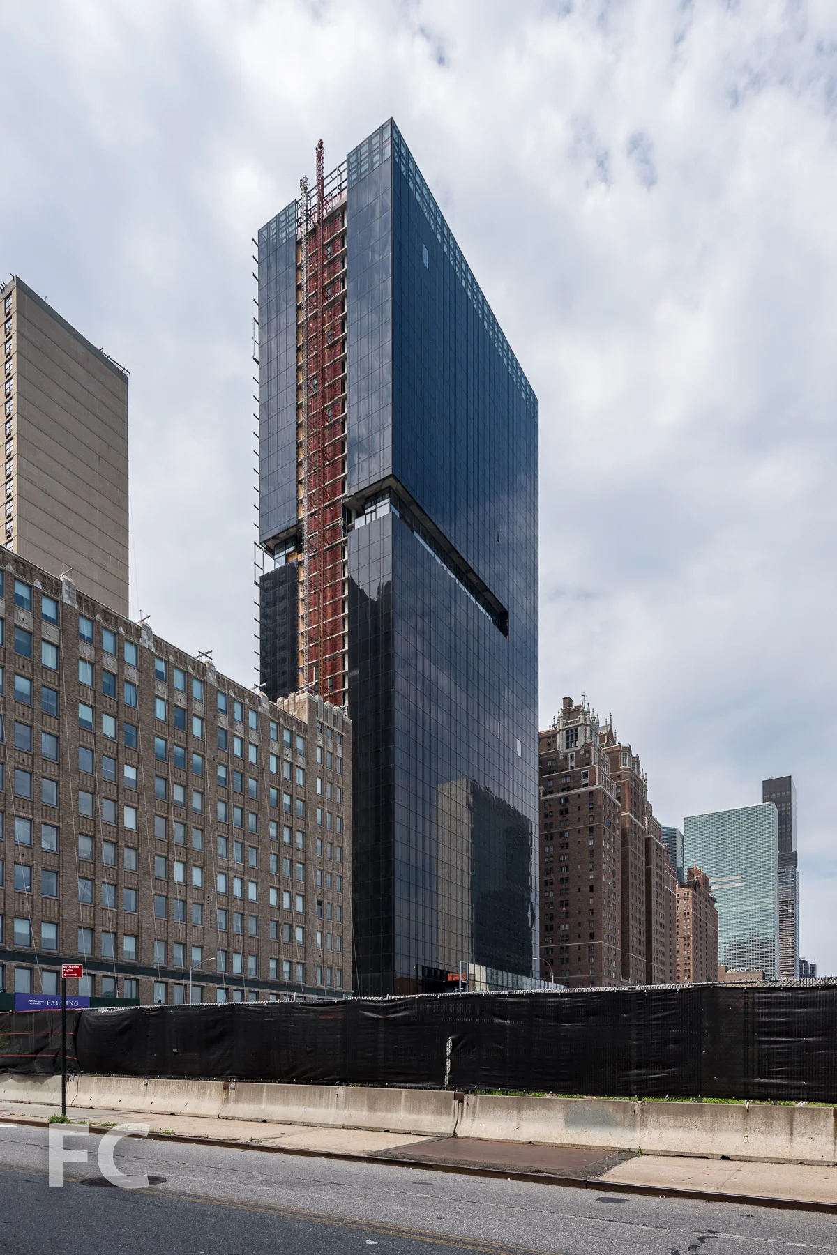 Southeast corner.