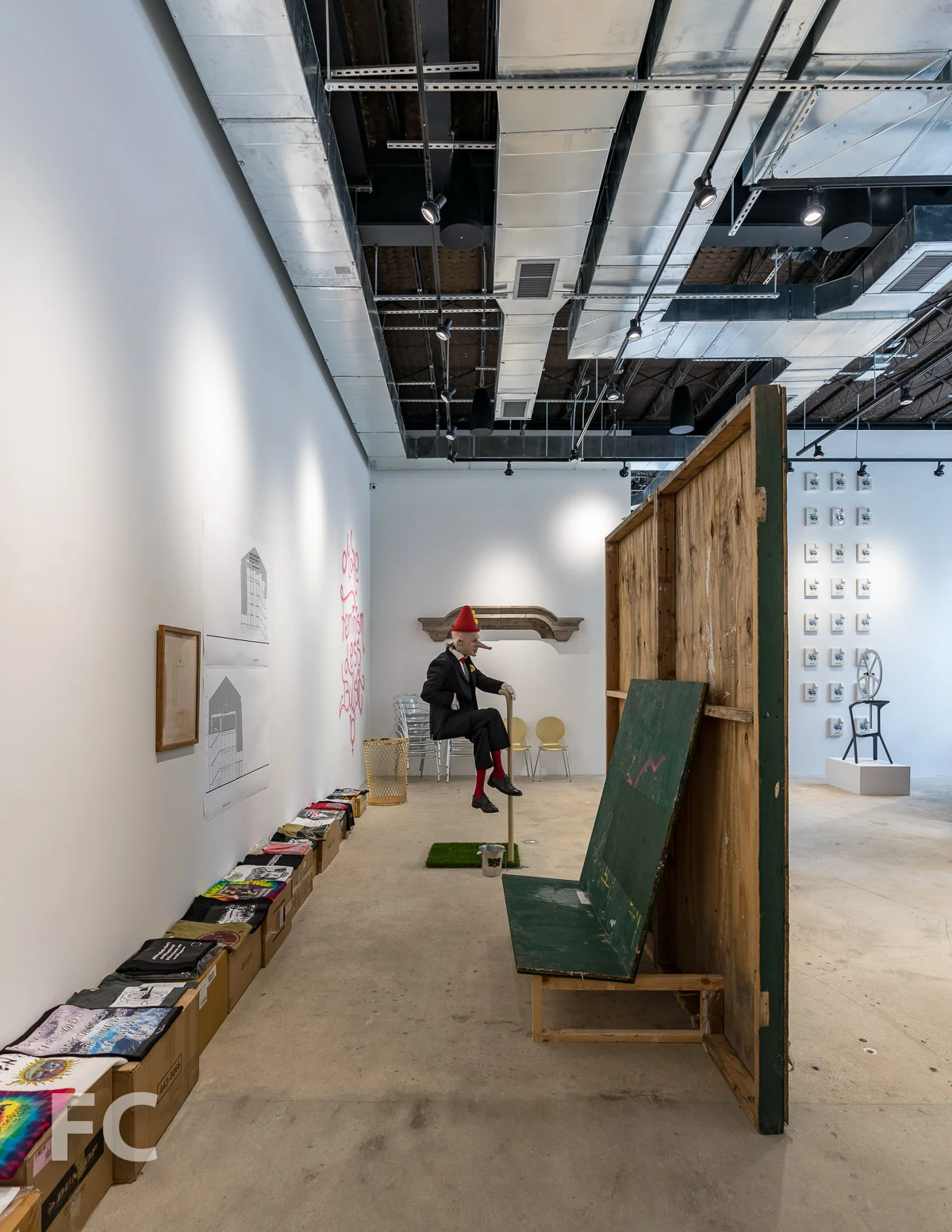 Ground floor gallery.
