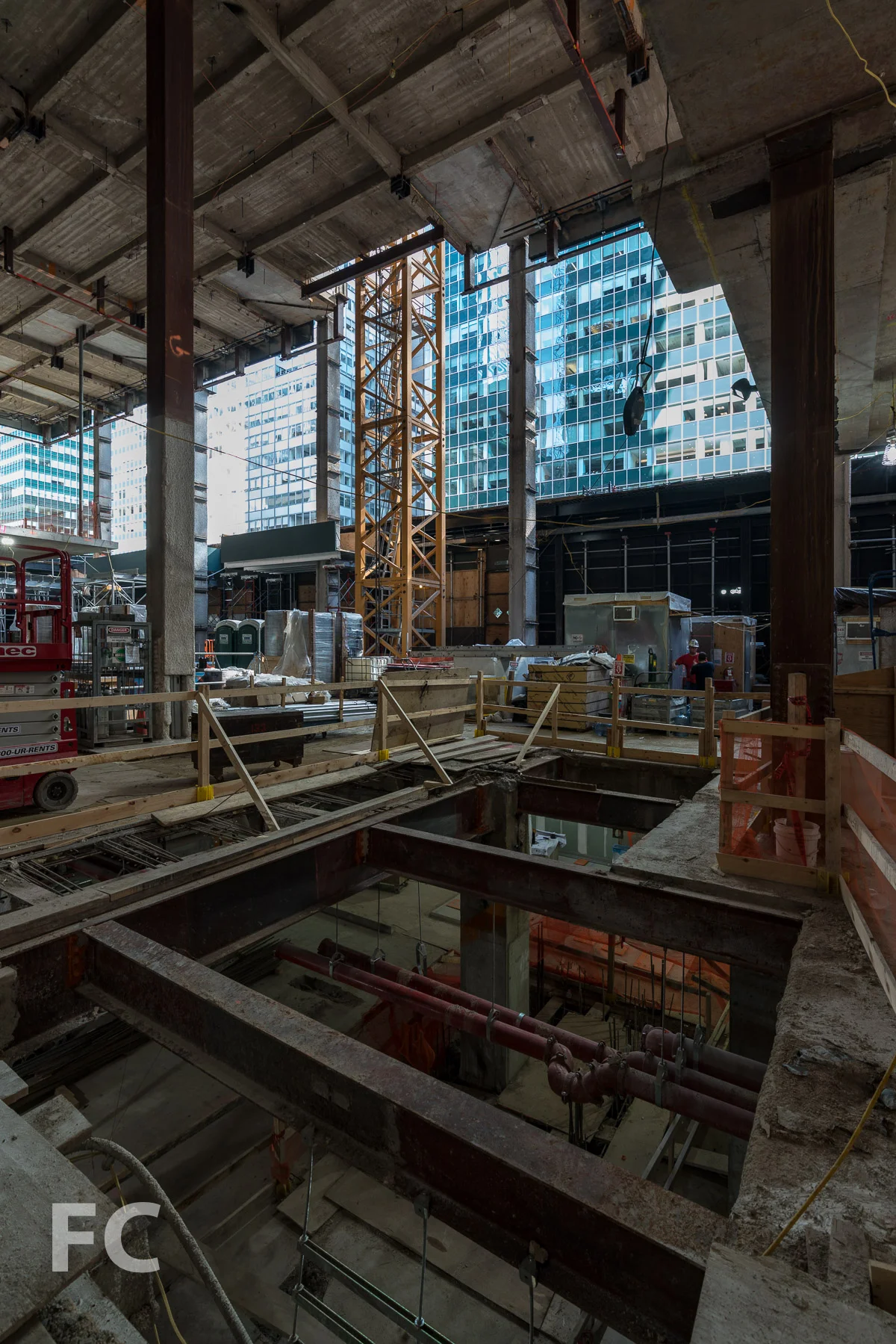 Ground floor lobby.