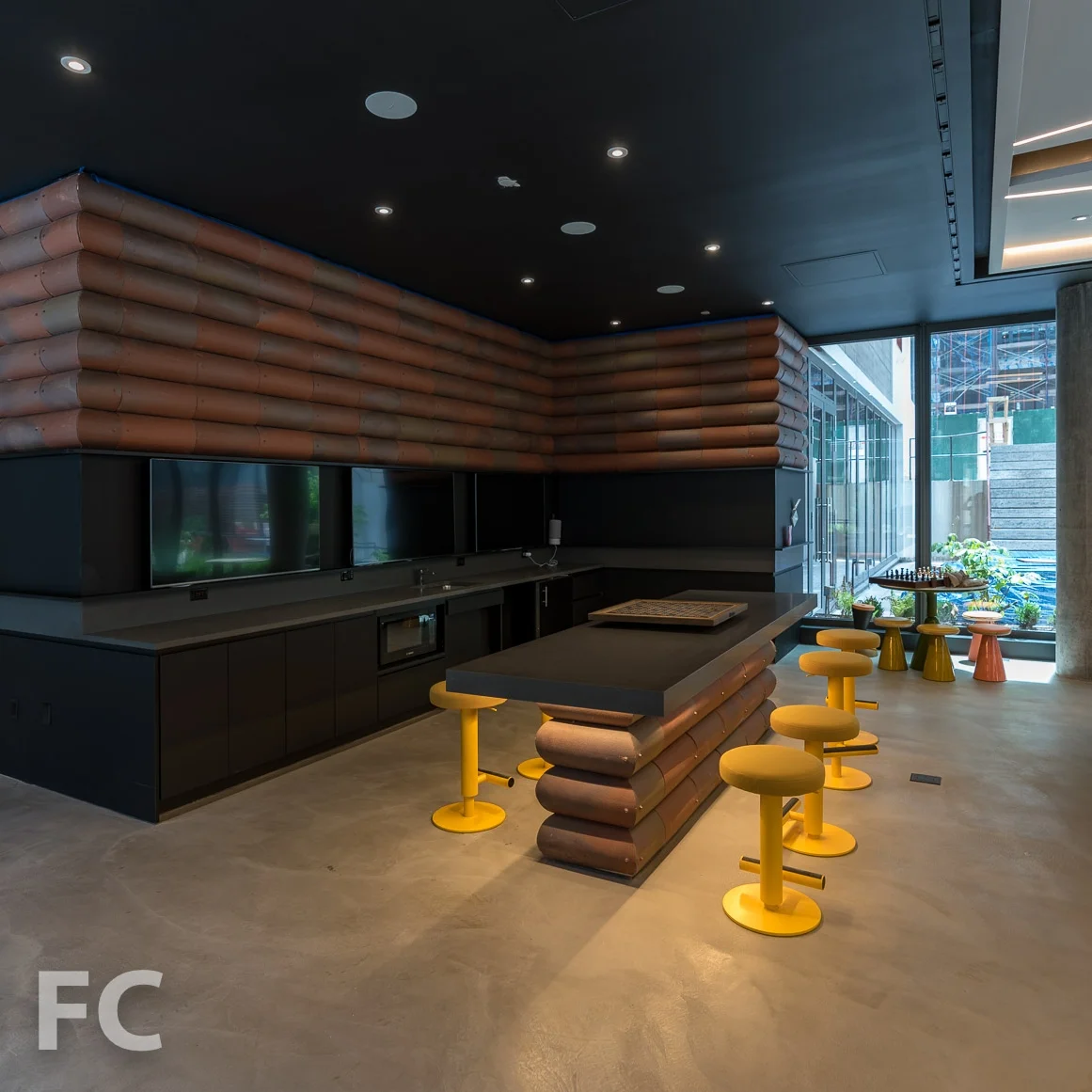 Game room.