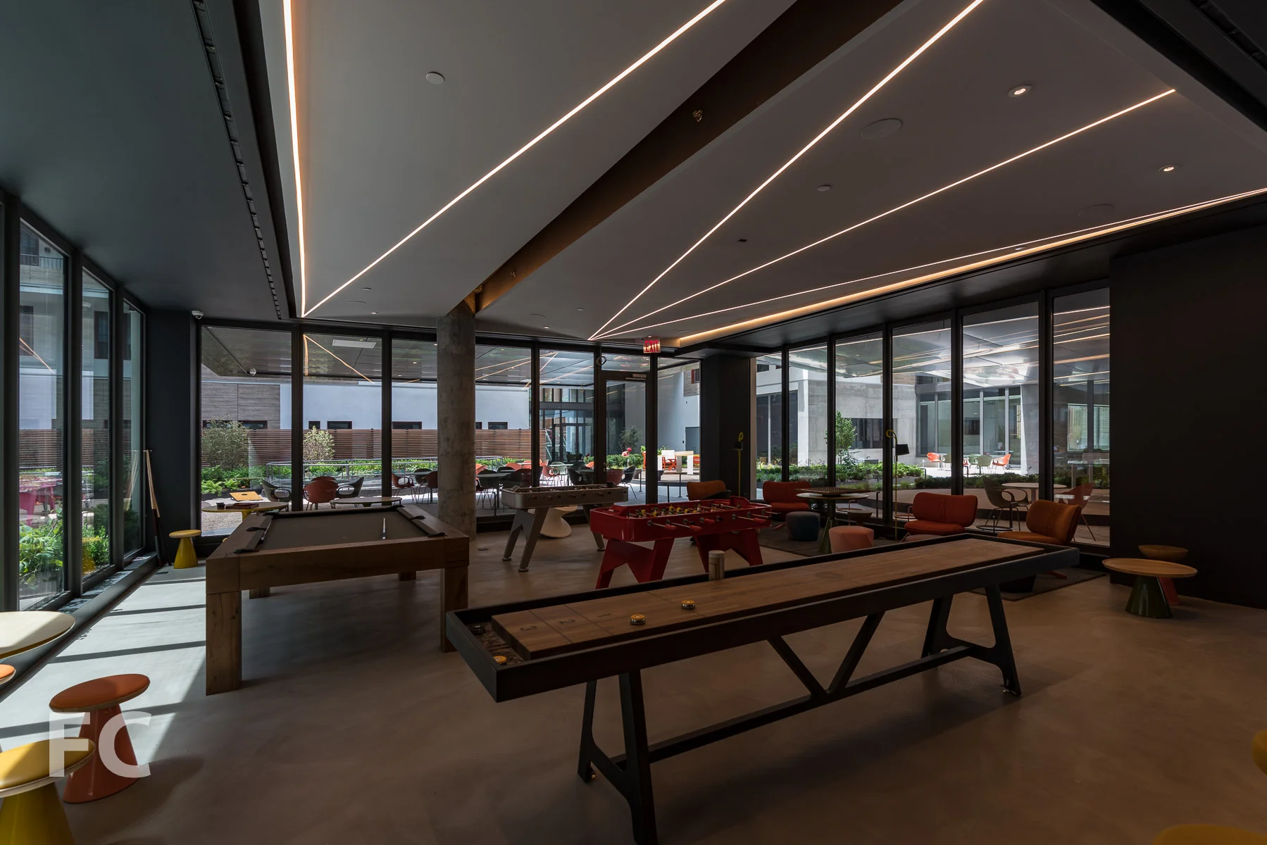 Game room.