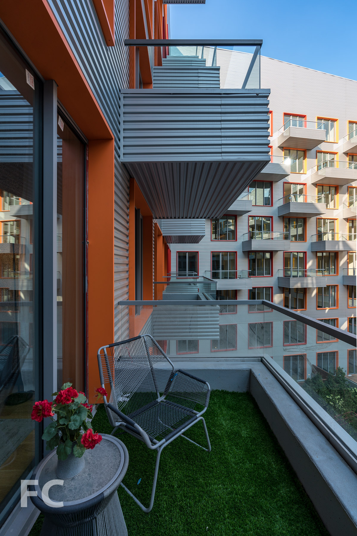 Balcony.