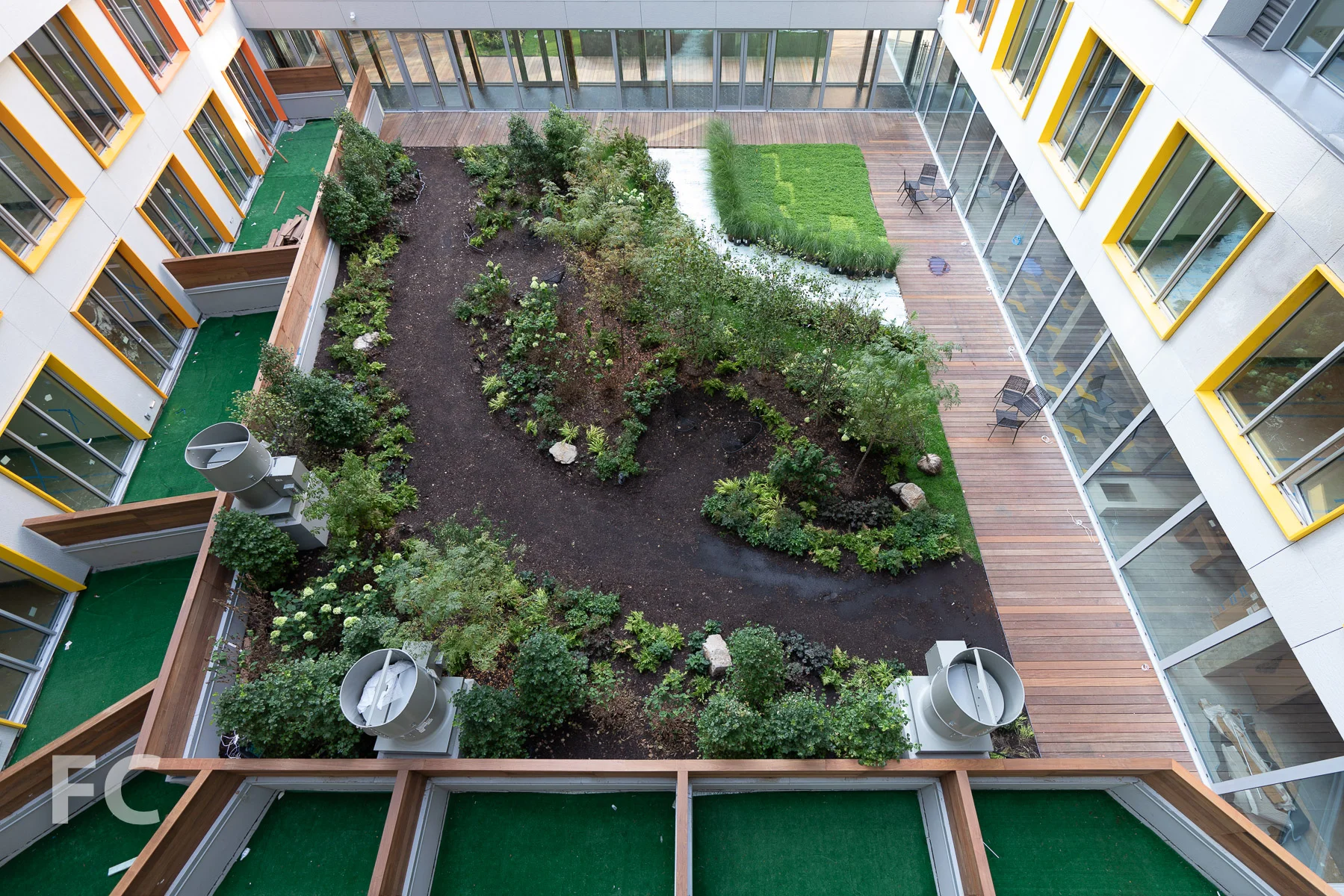Courtyard.
