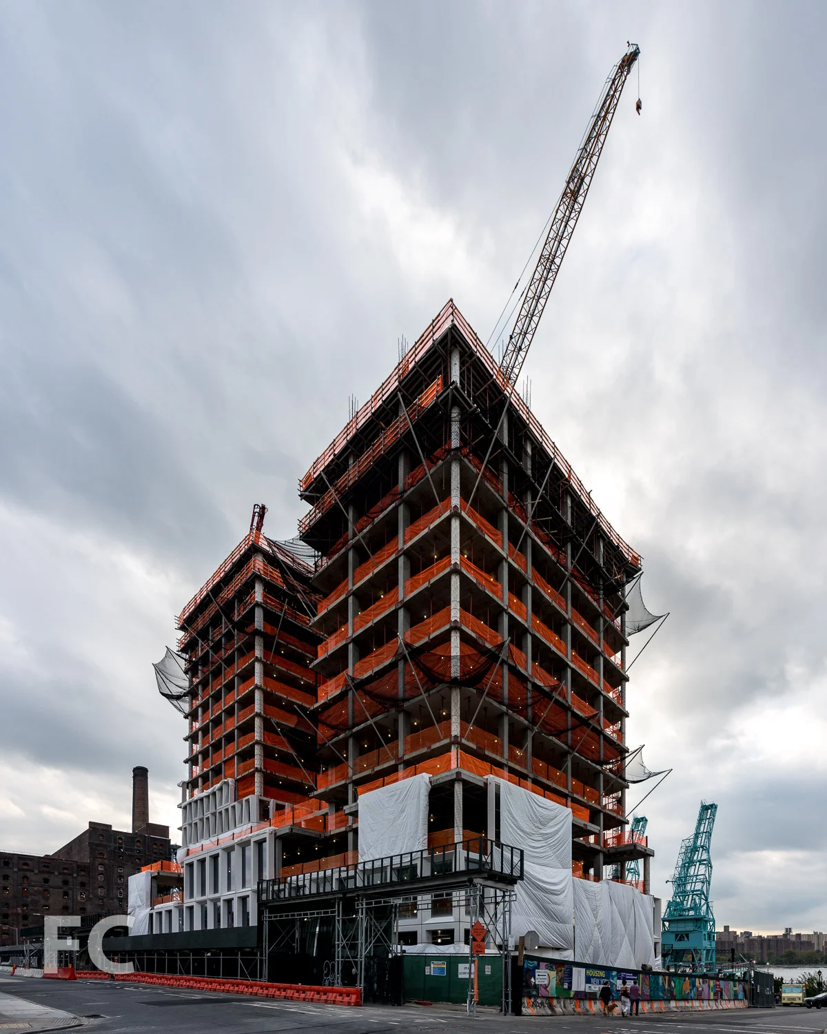 Northeast corner from Grand Street.