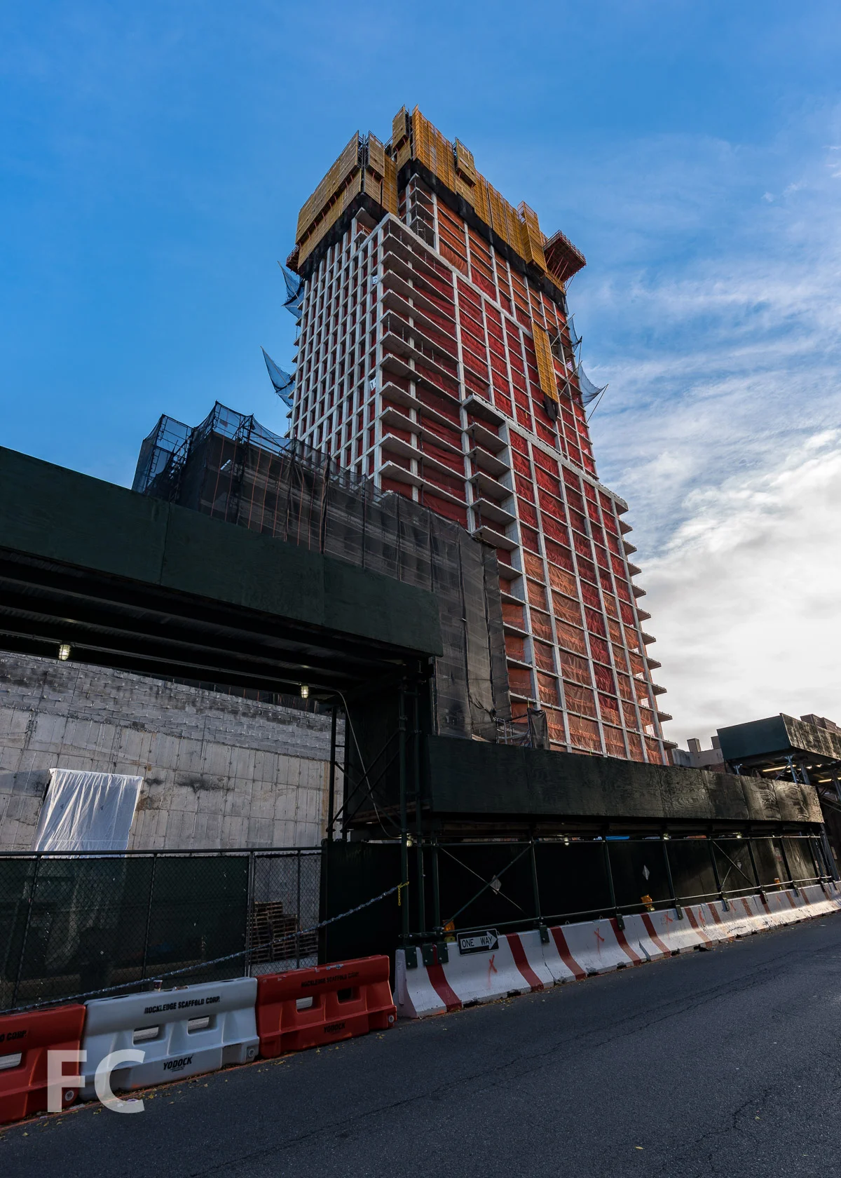 Southwest corner from West 122nd Street.