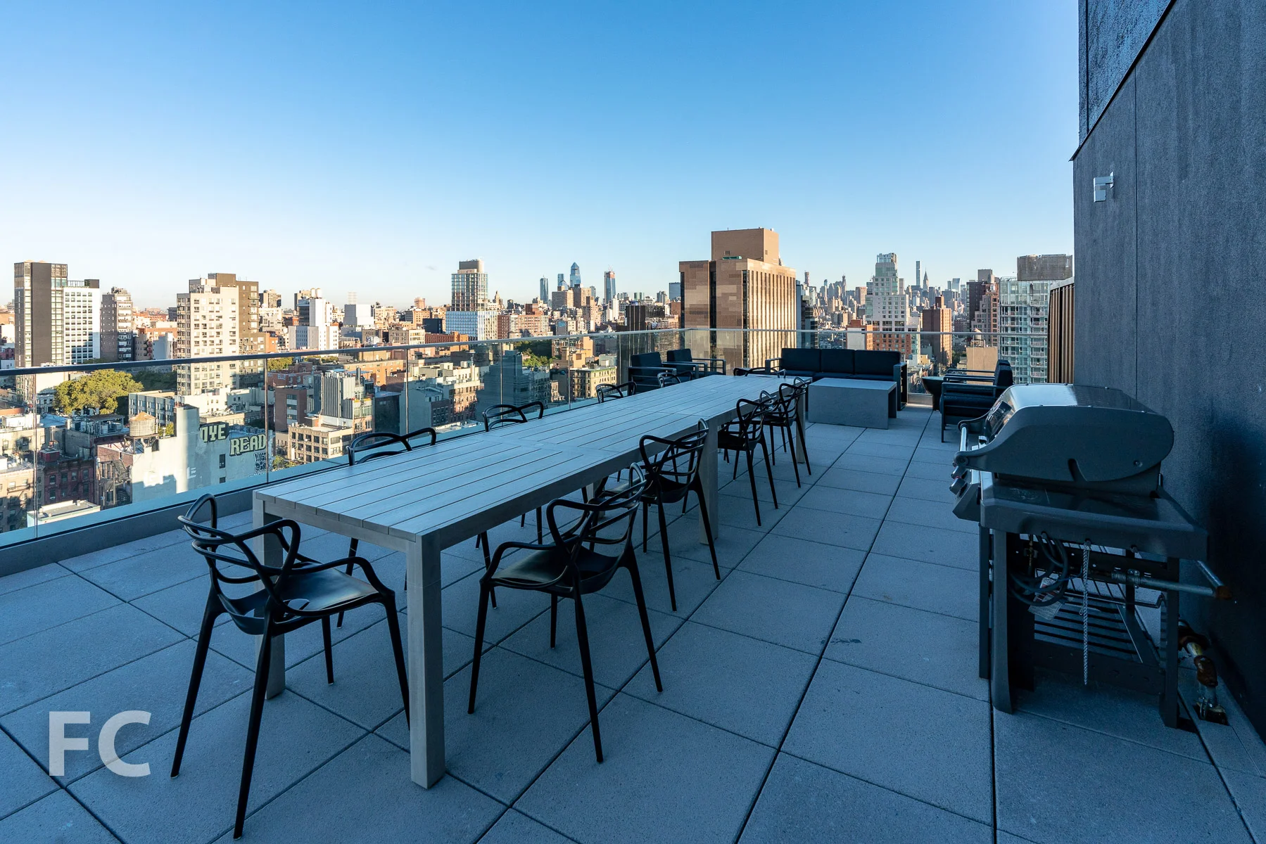 Private terrace.