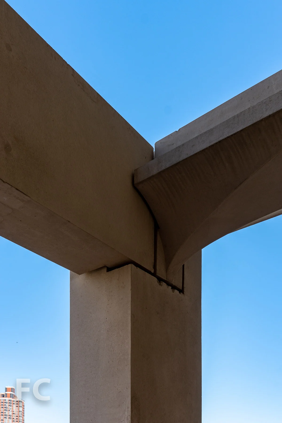Detail of a private loggia.