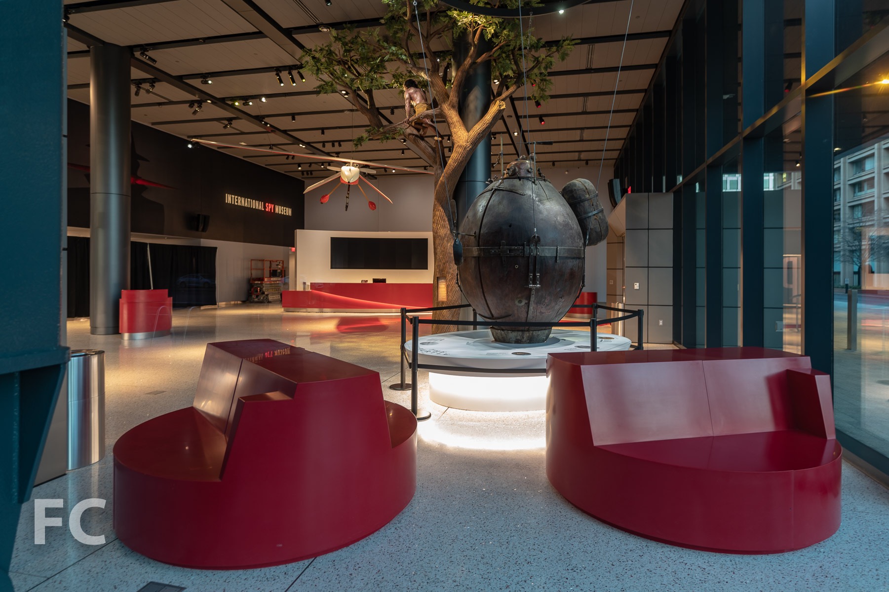 Ground floor lobby.