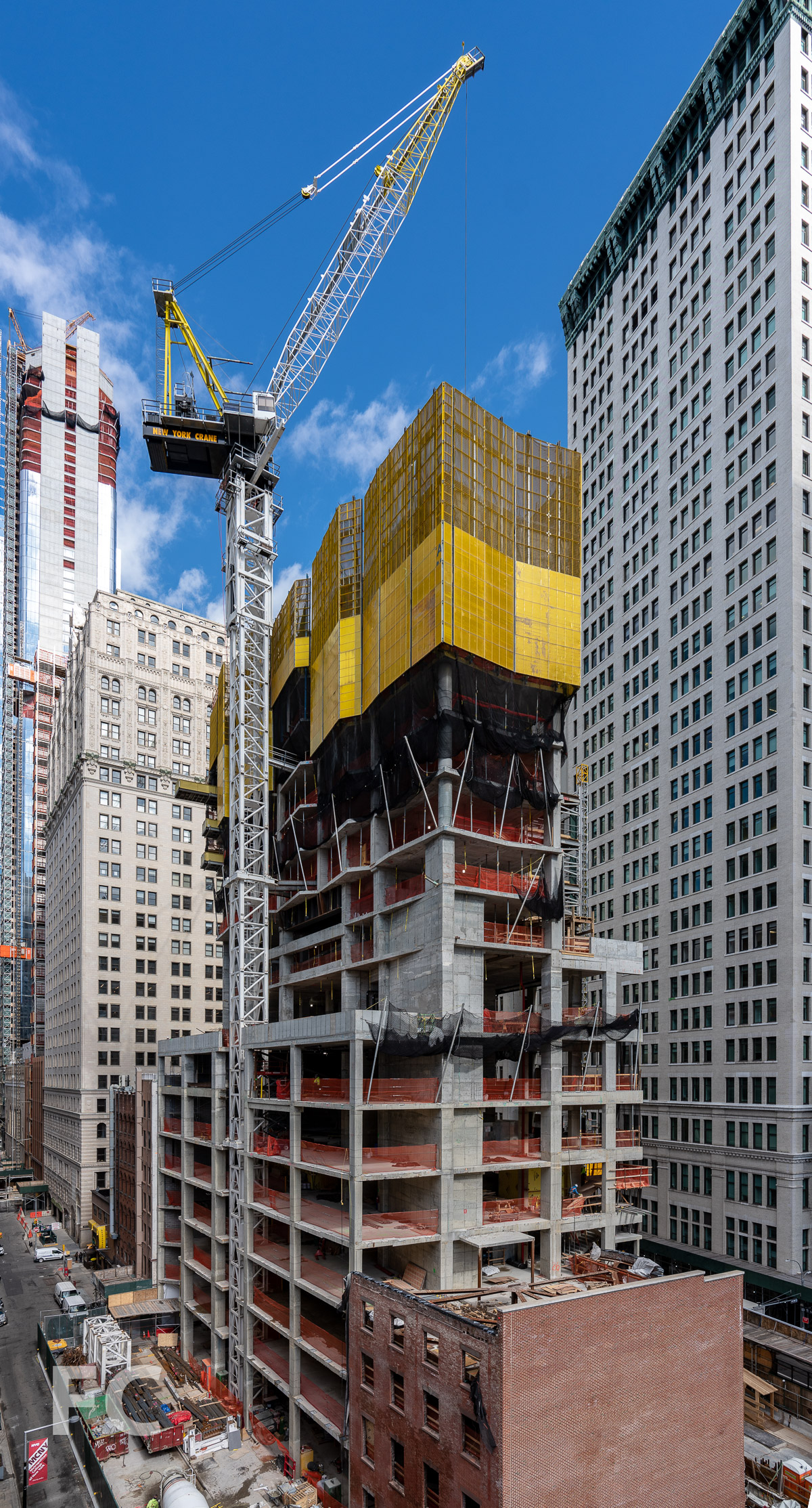 Southwest corner.
