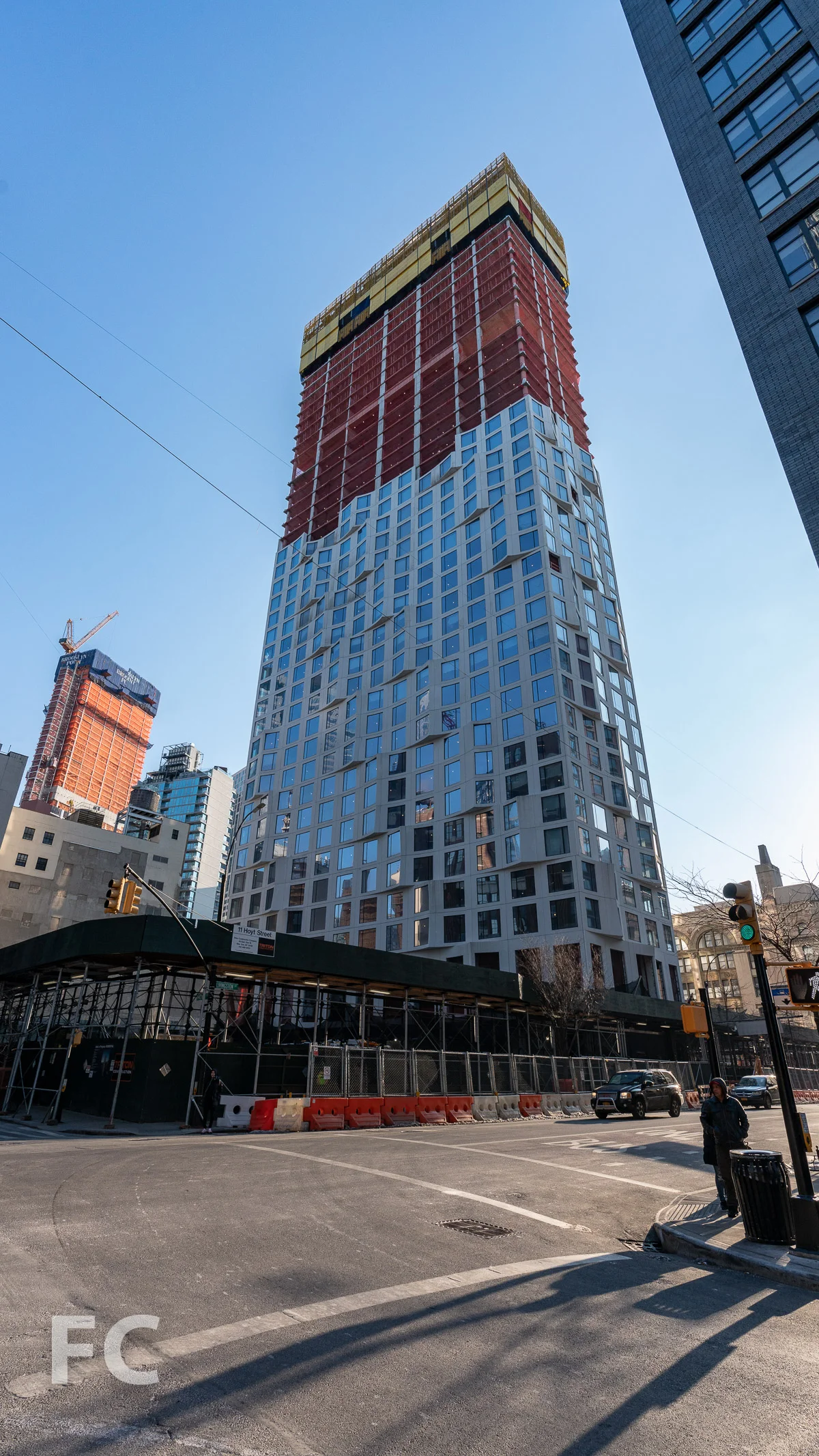 Southwest corner from Livingston Street.