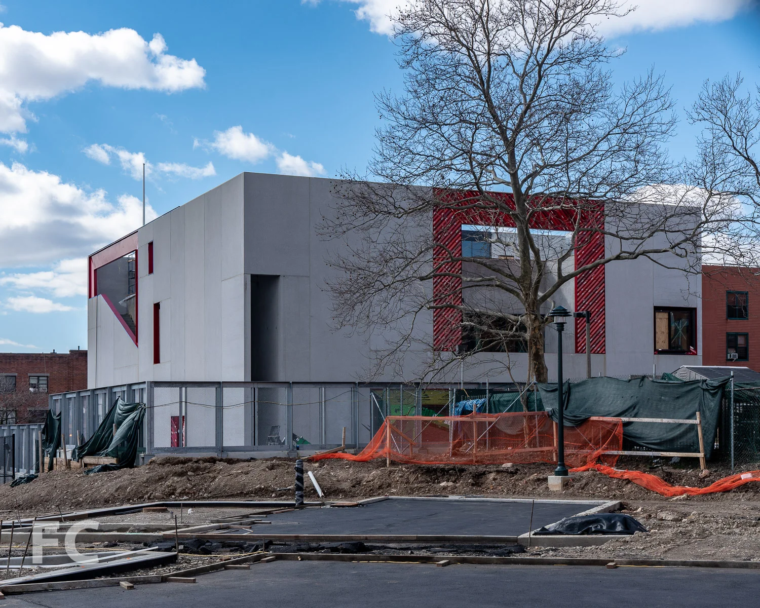 Northeast corner.