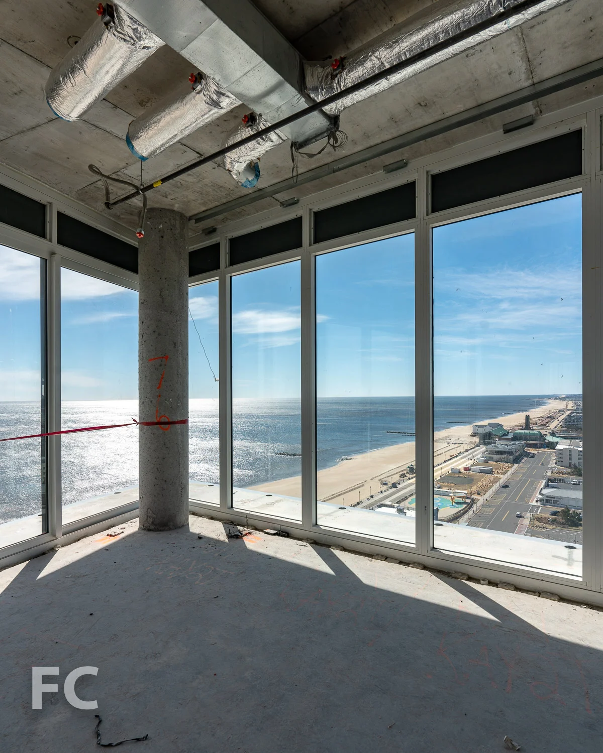 Southeast corner of the penthouse residence.