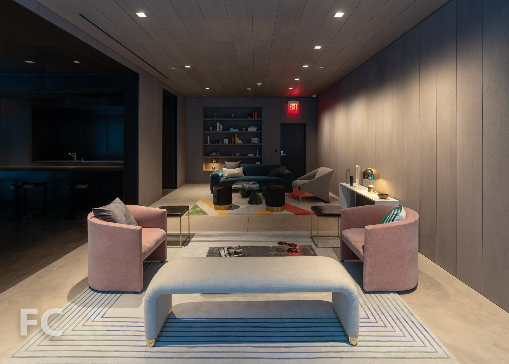 Residents’ lounge.
