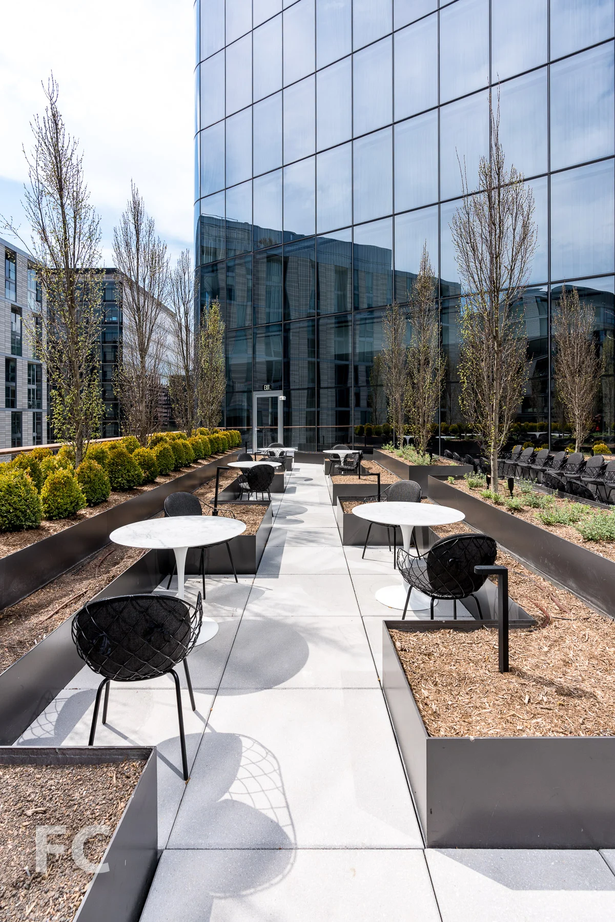 Third floor terrace.