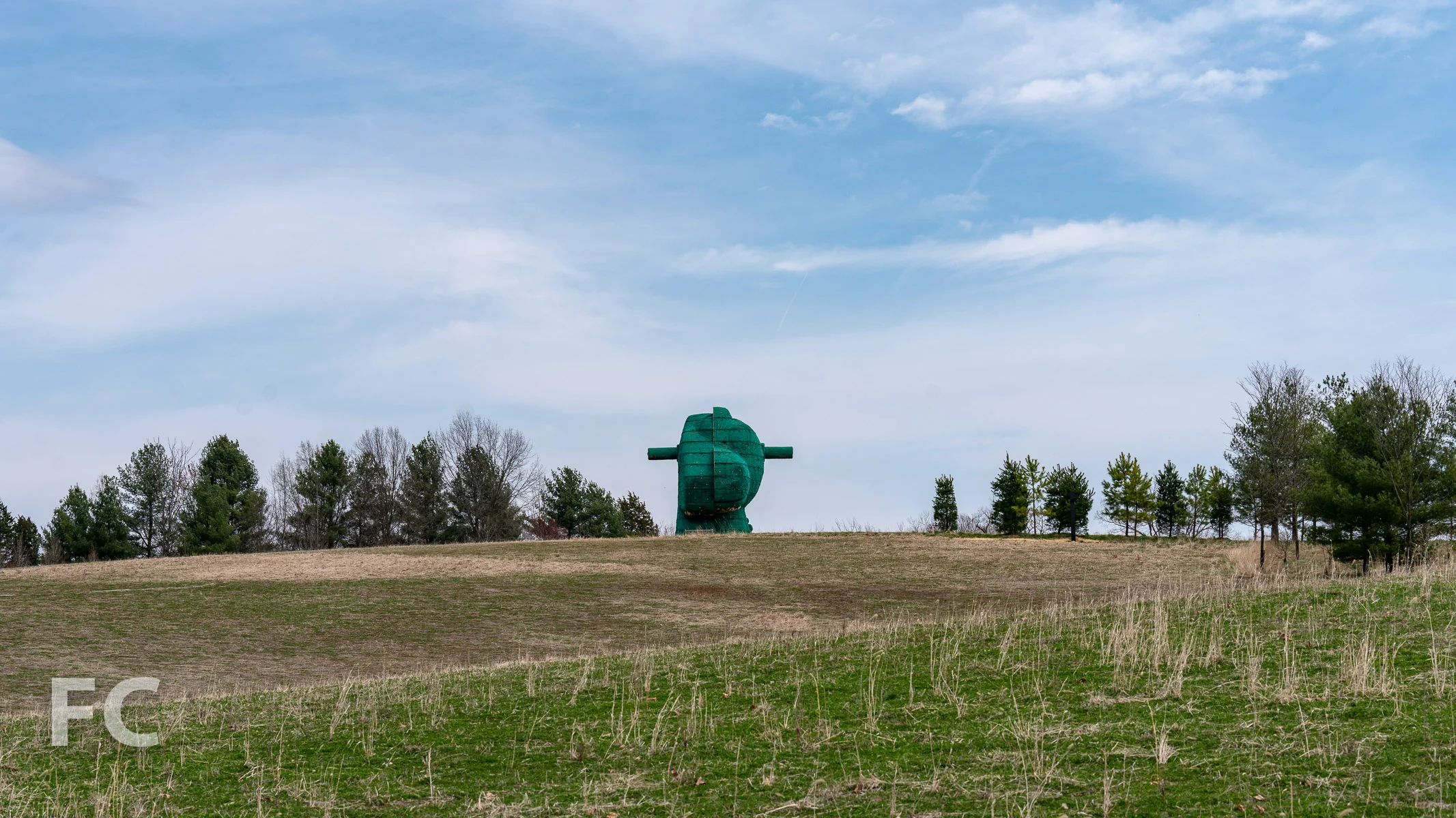 Split-Rocker by Jeff Koons, 2000.