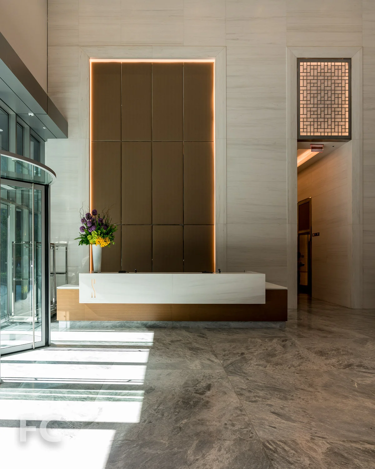 Concierge desk.
