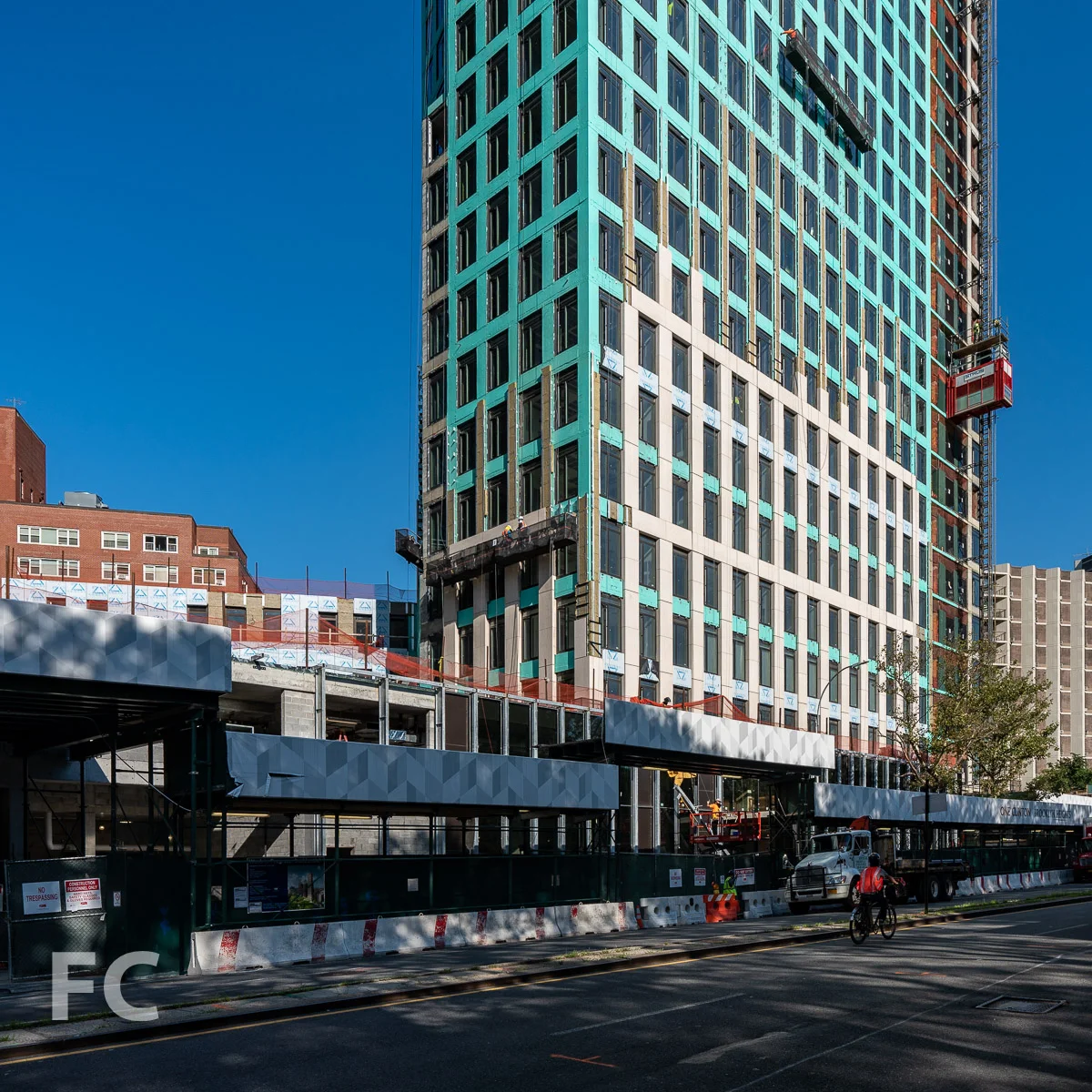 Southeast corner from Cadman Plaza.