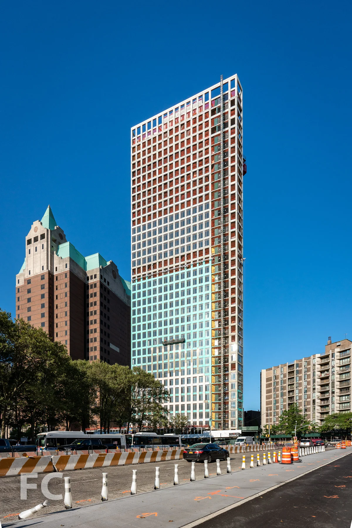 East facade from Tillary Street.