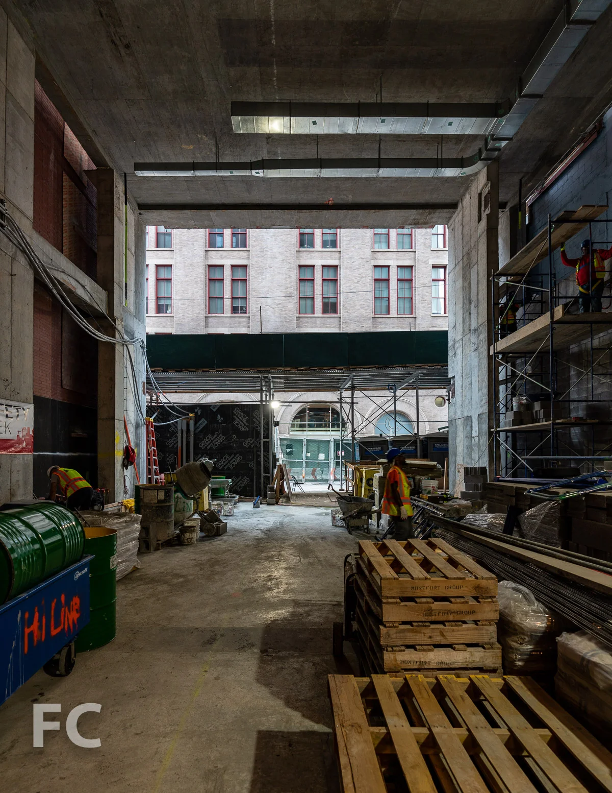 Future ground floor lobby.