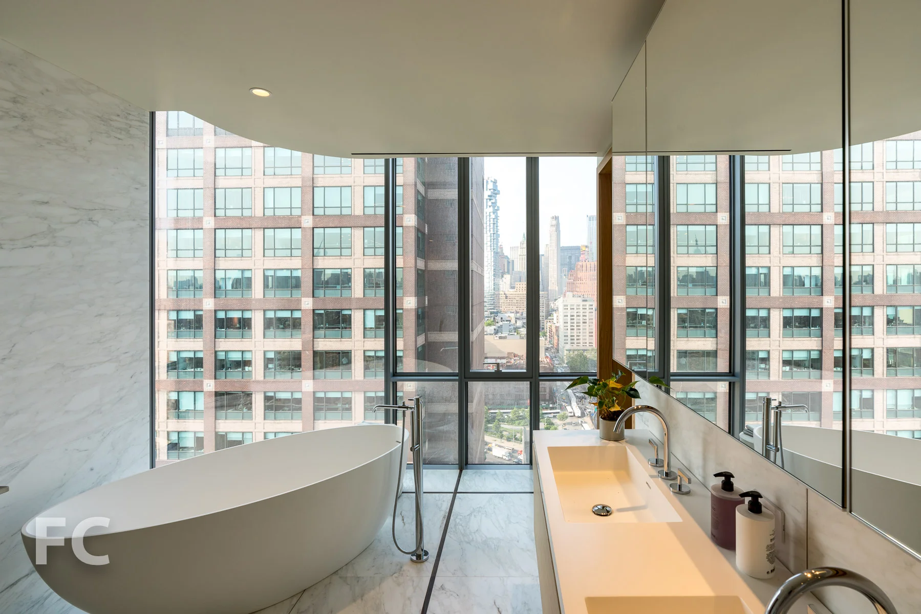 Master bathroom.