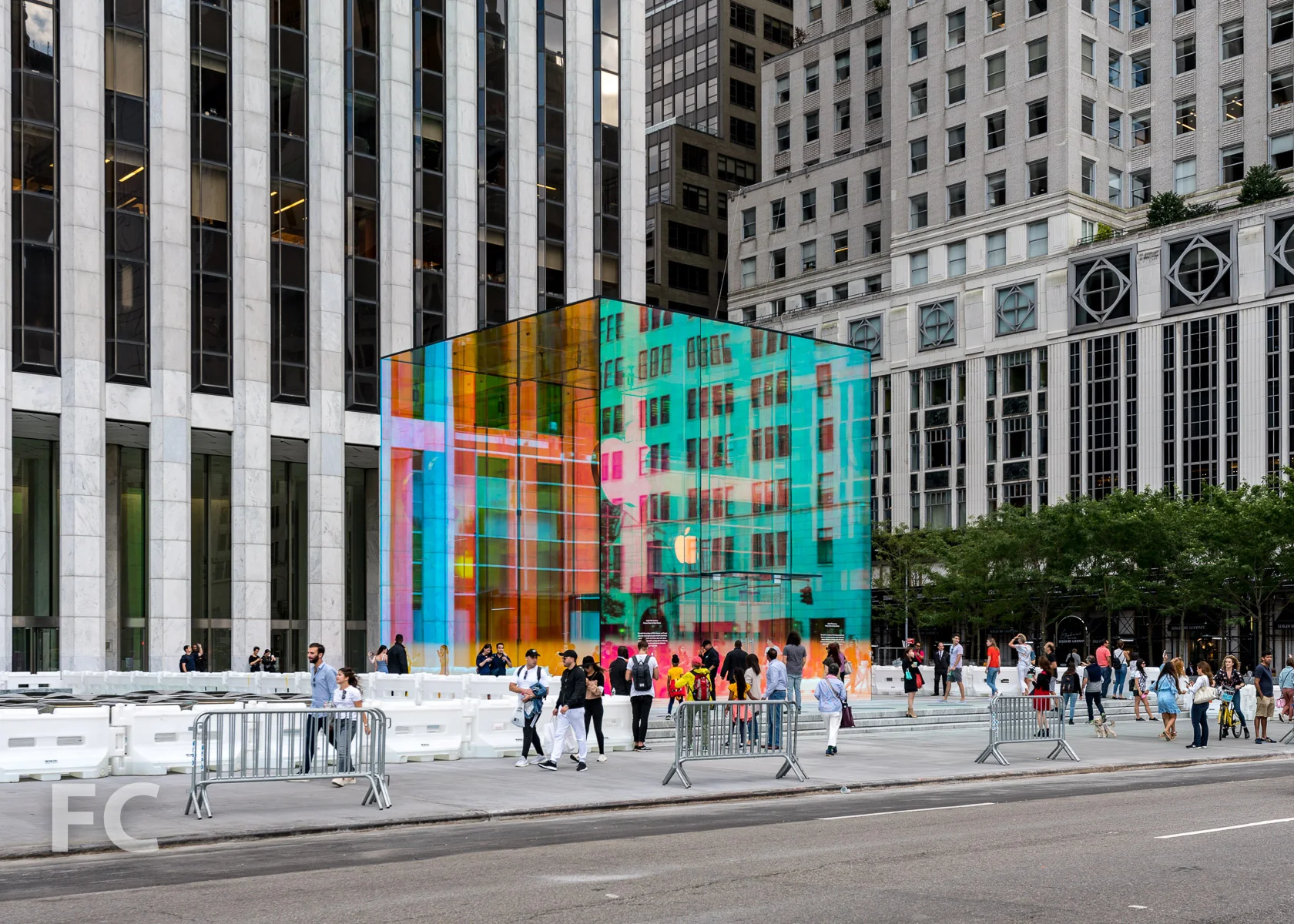 Northwest corner from 5th Avenue.