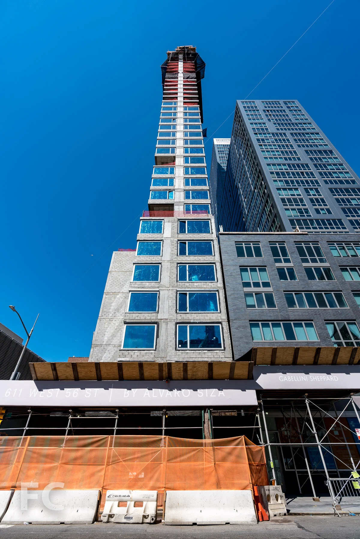 East facade from 11th Avenue.