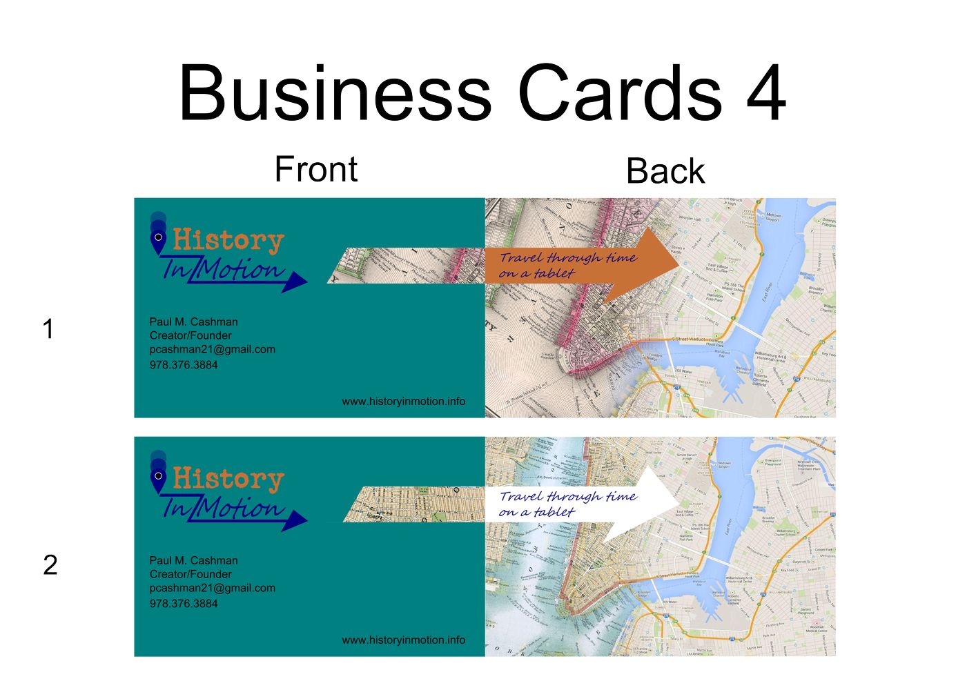 Business Card Development