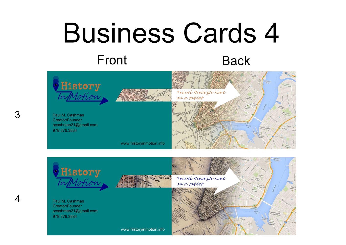 Business Card Development