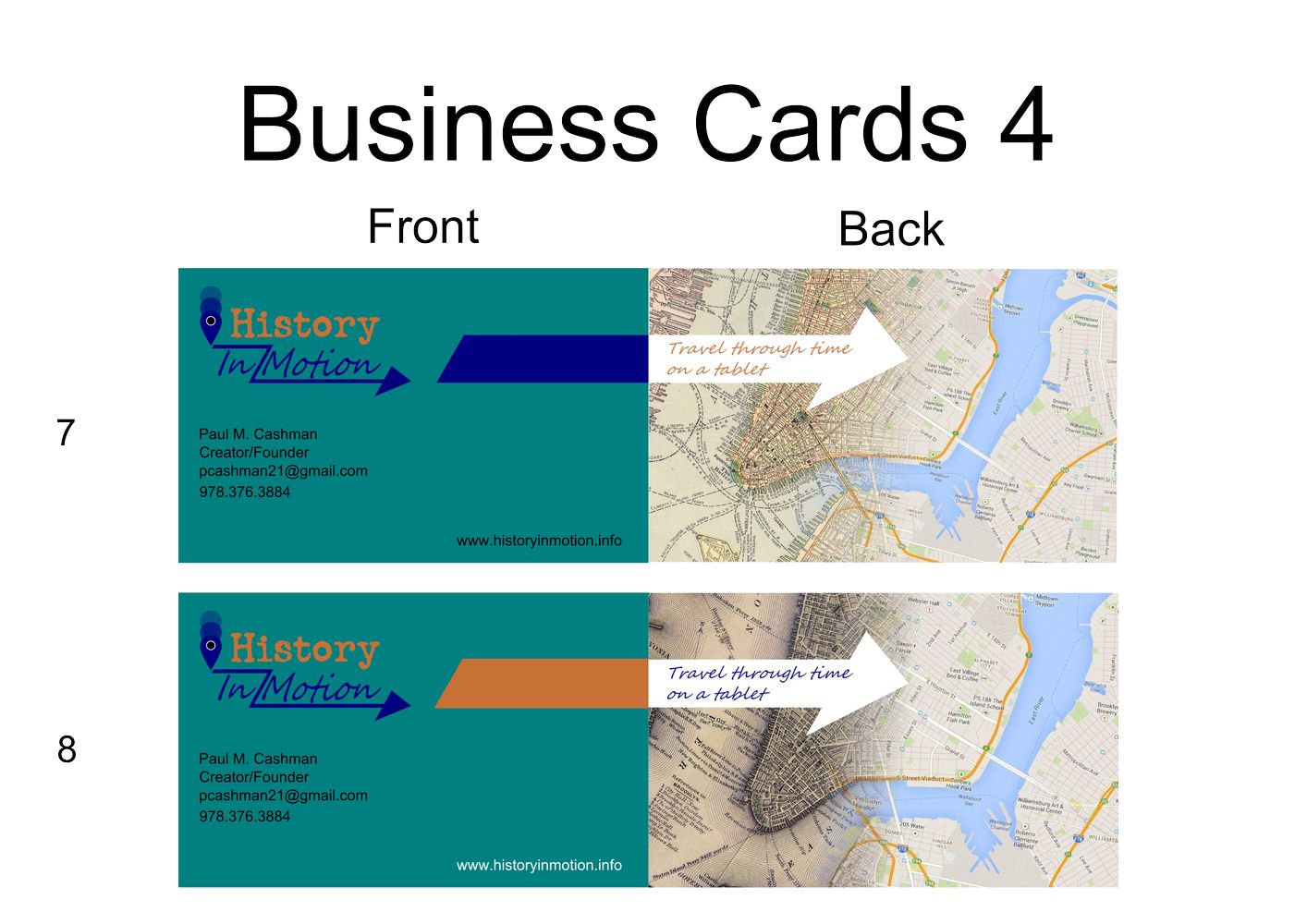Business Card Development