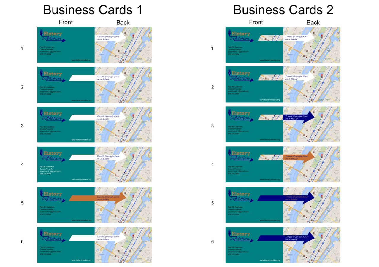 Business Card Variations