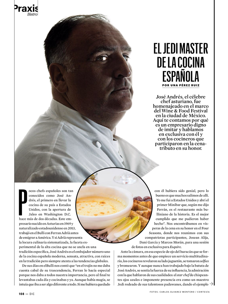 JOSÉ ANDRÉS | ESQUIRE