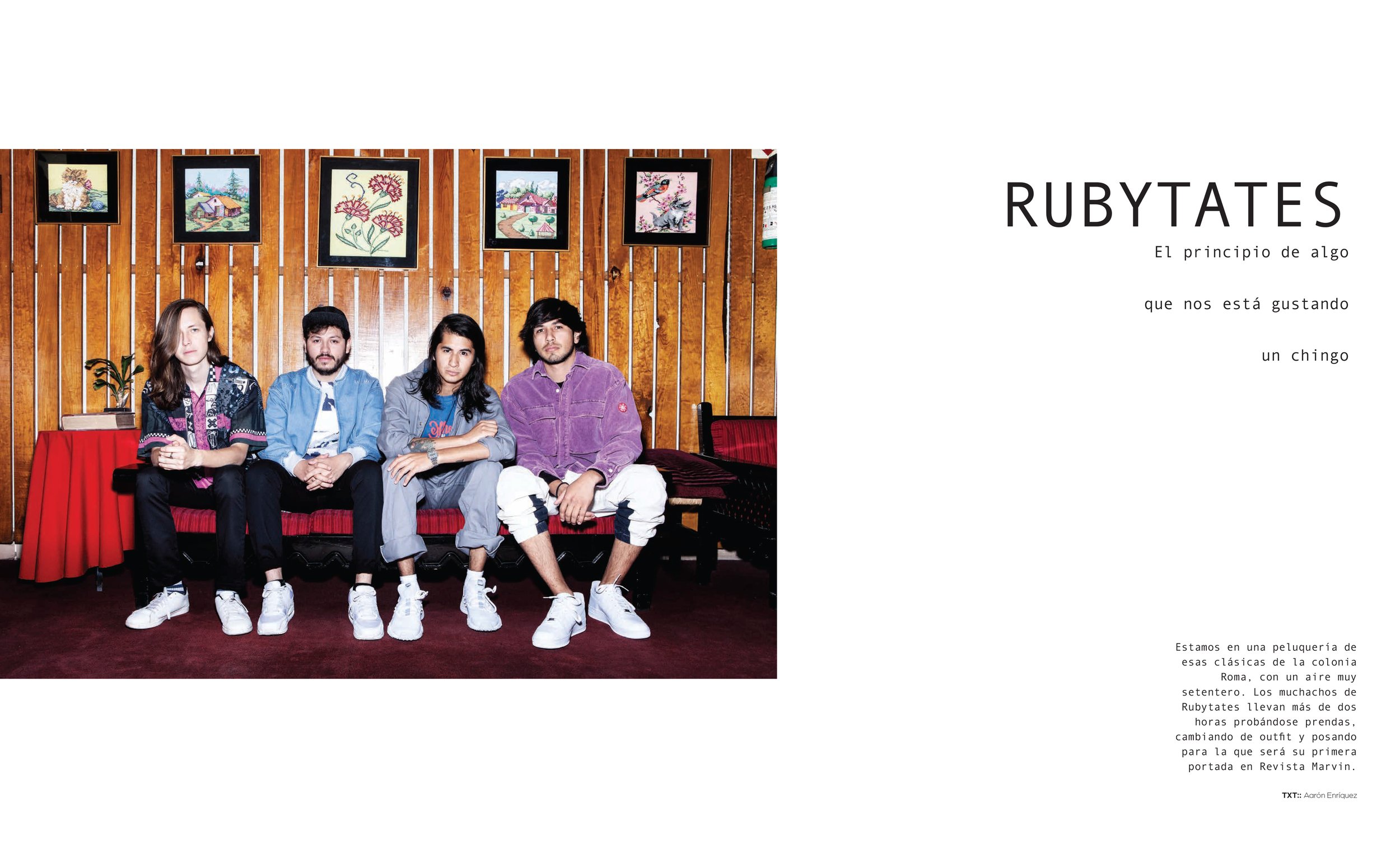 Rubytates | Revista Marvin