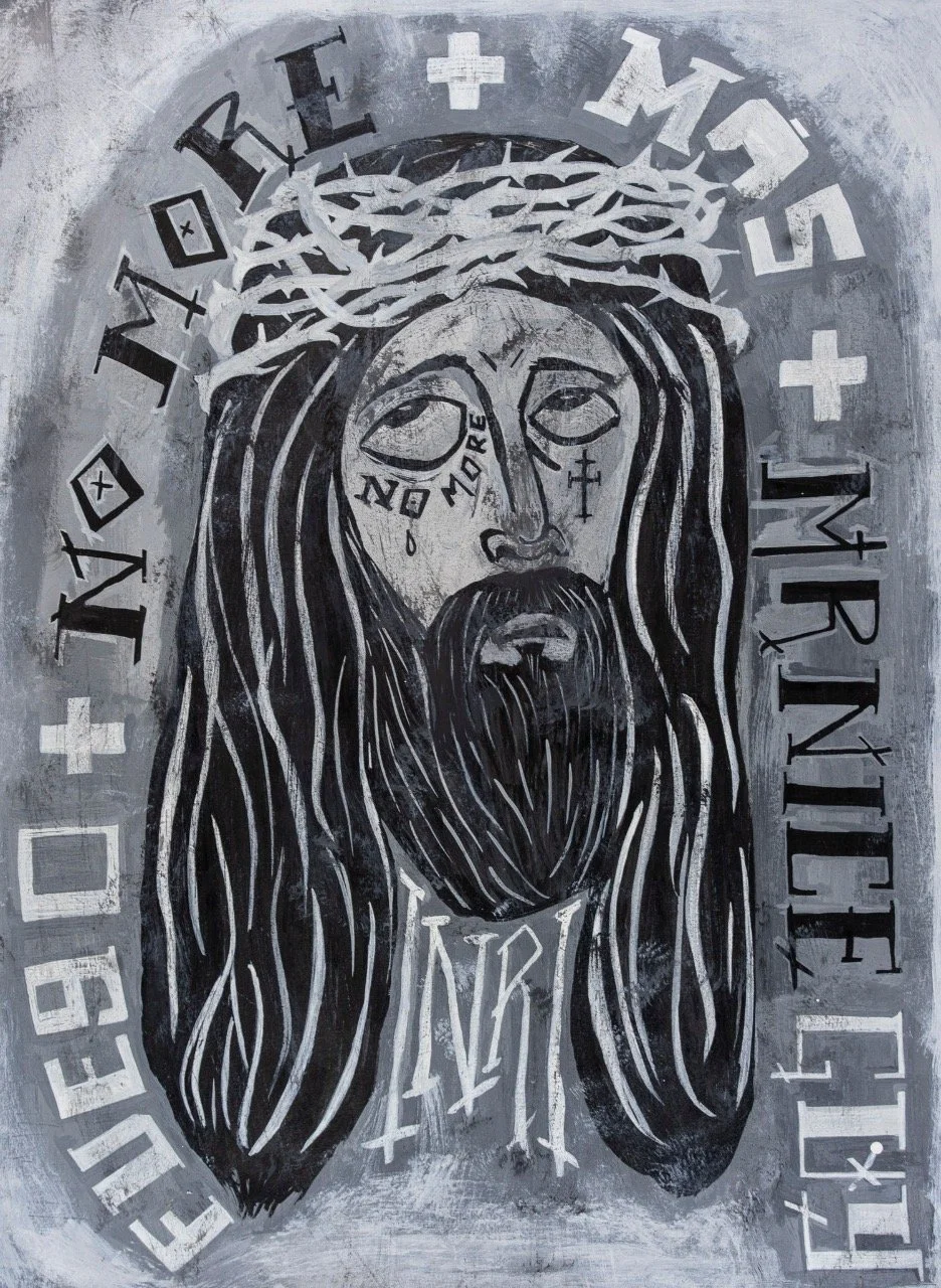   Más Fuego    Tinta china y acrílico sobre papel.   27 x 35.5 cm   2021 