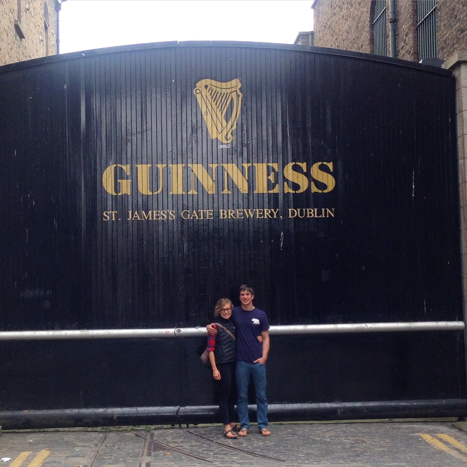 obviously there was a guinness tour involved.