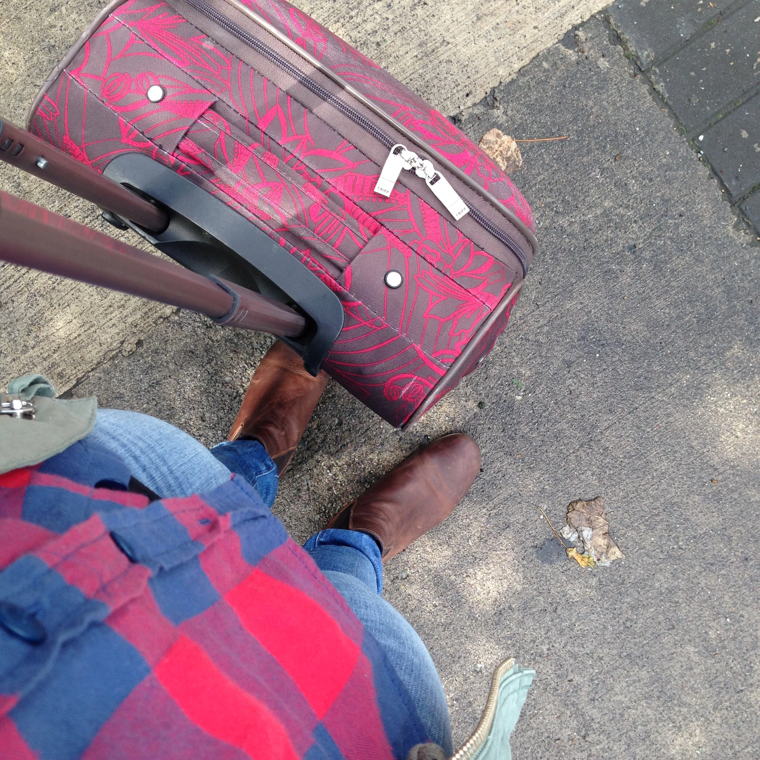 on the road again - or in the air again? a quick trip to edinburgh.
