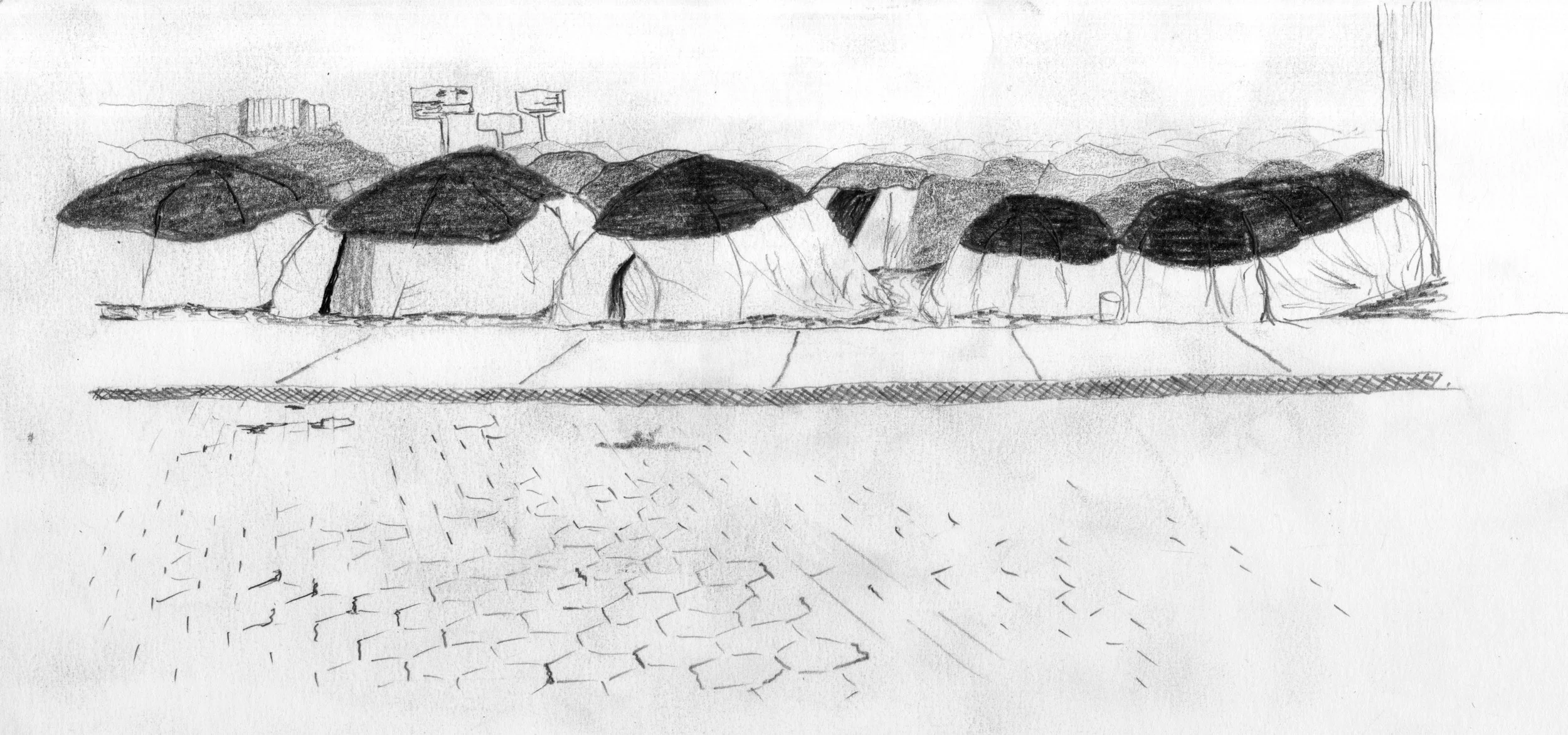 TENT CITY. HAITI