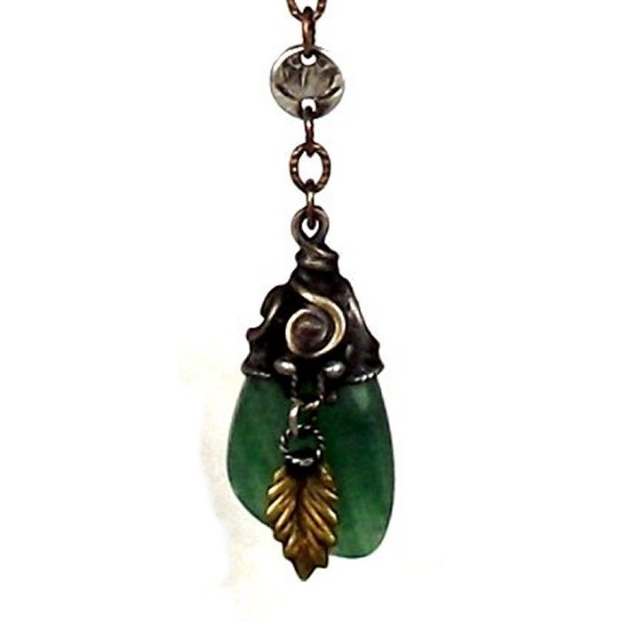 green aventurine beaded infinity rosary THUMB.jpg