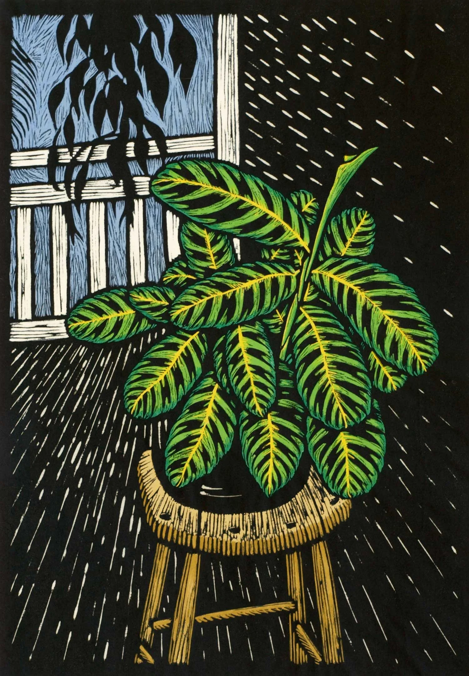All linocuts — Rachel Newling