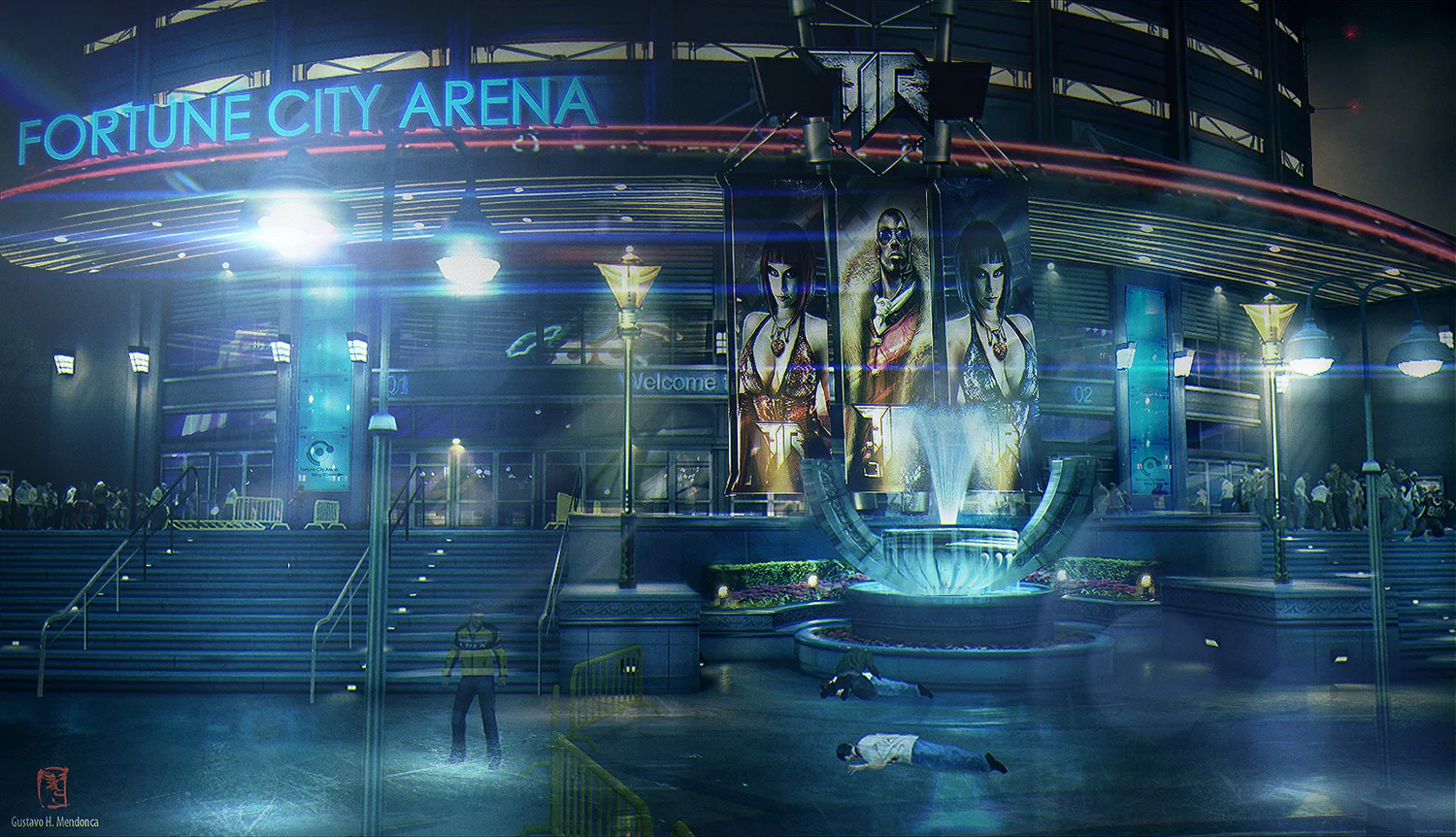 Fortune City Arena Facade