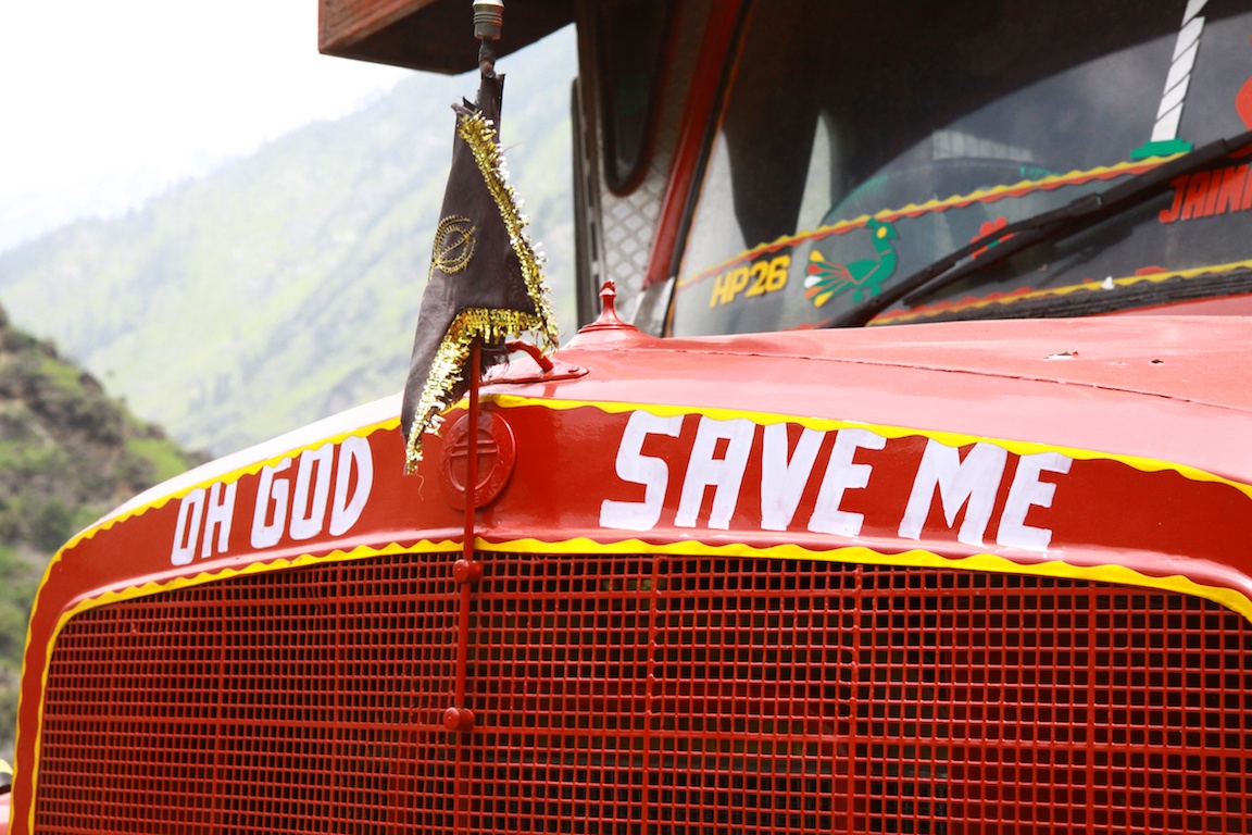 Truck in the Indian Himalayas