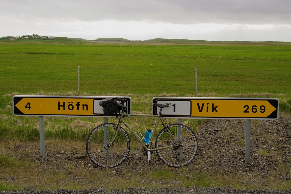 Out for a ride near Hófn, Iceland