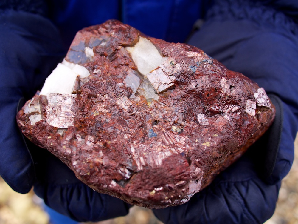Minerals at Ivigtut, Greenland