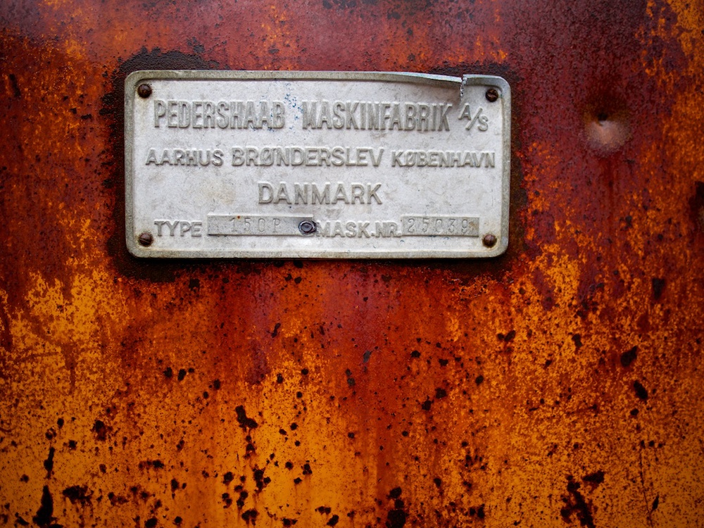 Old machinery at Ivigtut, Greenland