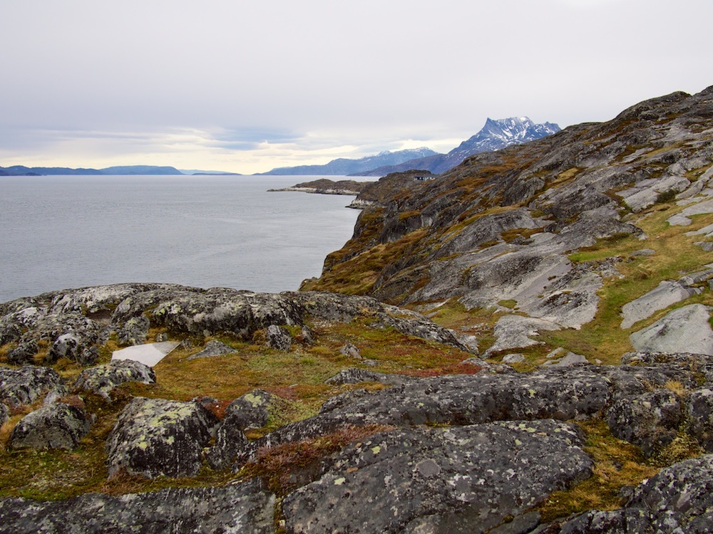 Looking north from Nuuk, Greenland